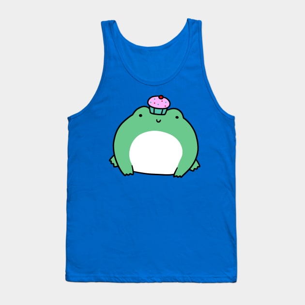 Cupcake Frog Tank Top by saradaboru